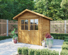 Gartenhaus Linz Imprägnierung - 2x2m, 19mm || Holzhaus, Gerätehaus, Blockhaus