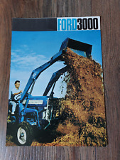 Original Prospekt Ford 3000 Traktor Schlepper
