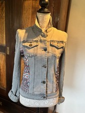 Desigual Jeansjacke, grau und