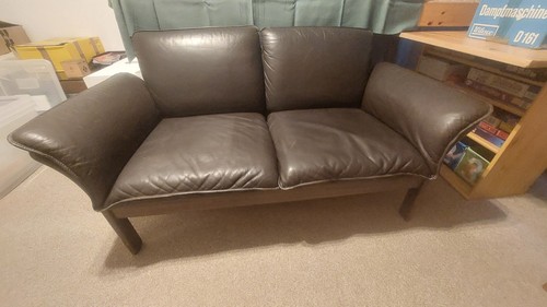 Sitzer ledersofa - 2-sitzer,