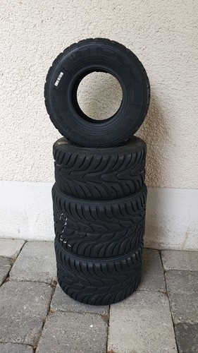Satz renn kart - satz, regenreifen