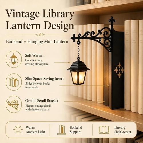 Bücherregal lampe led vintage - lampe,