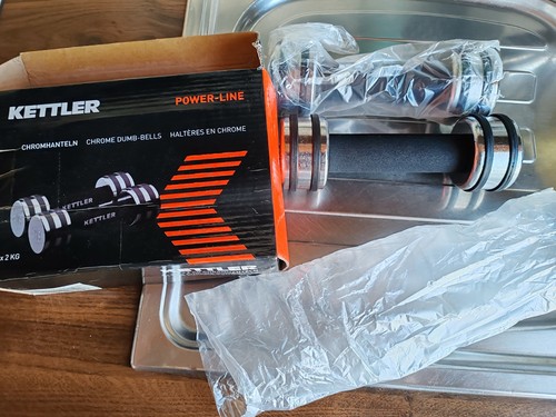 Original kettler chromehanteln - kettler,