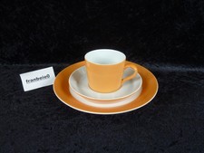 Arzberg " TRIC  ORANGE " Kaffeegedeck / 3 tlg.