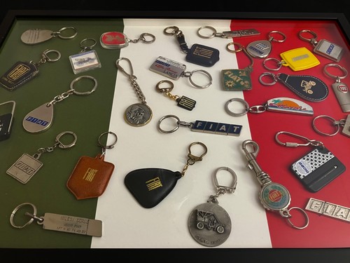 Schlüsselanhänger fiat alfa - schlüsselanhänger,