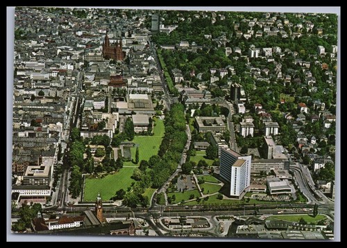 Ansichtskarte wiesbaden - ansichtskarte,