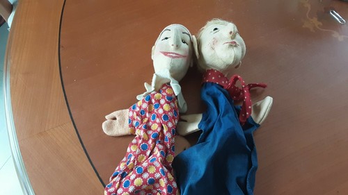 Antike kasperle puppen - kasperle,