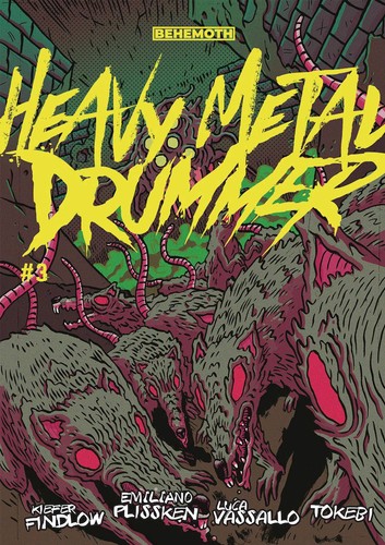 Heavy metal drummer variant - drummer,