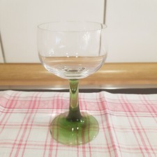 🌻Weinglas grüner Stiel