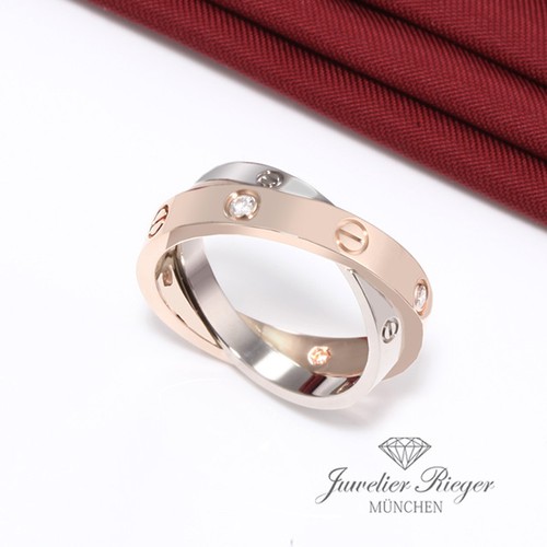 Cartier ring love rosegold - cartier, &