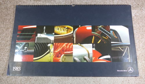 Mercedes benz kalender 1983 - mercedes-benz,