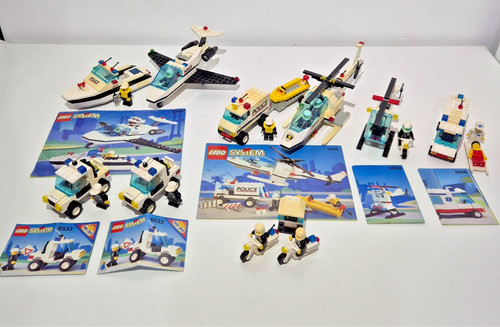 Lego polizei konvolut 90er - polizei, konvolut,