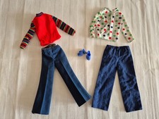 Barbie Fashion GET UPS N GO Stewardess 7703 70er Vintage United Airlines Mattel