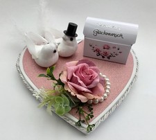 Geldgeschenk Hochzeit Hochzeitsgeschenk Tauben Truhe Herz