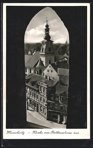 Meuselwitz kirche vom - meuselwitz,,