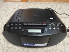 Tragbarer CD-Player Sony Boombox mit Radio und Kassette CFD-S50