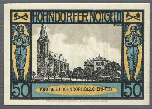 Notgeld hohndorf gemeinde - -,