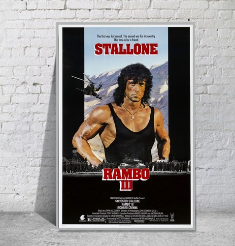 Rambo iii poster plakat - rambo,