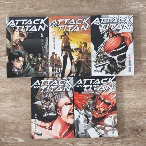 Carlsen manga attack titan - manga, on