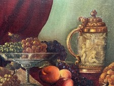 LAHNER ANTIKES ÖLGEMÄLDE AUF