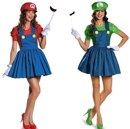 Super mario luigi kleid - super,