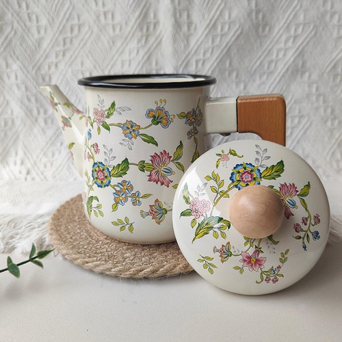 Emaille kaffeekanne - emaille,