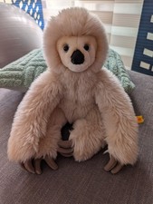 Steiff Faultier Miguel Baby Schlenker 33cm Stofftier Plüschtier 056291 creme