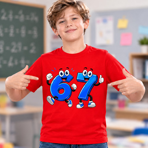 Six seven jungen shirt - six, t-shirt
