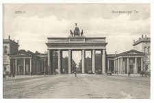 Berlin, Brandenburger Tor, alte Ak um 1910