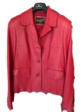 Damen  Leder Jacke Gr. S - M