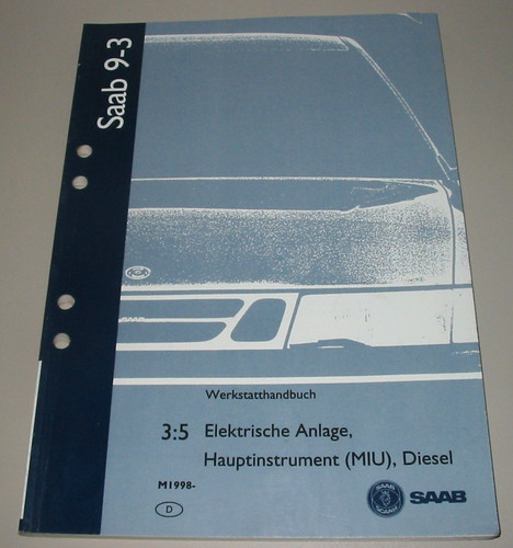 Werkstatthandbuch saab 3 - werkstatthandbuch,