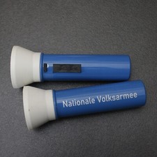 Taschenlampe DDR Blau Weiß