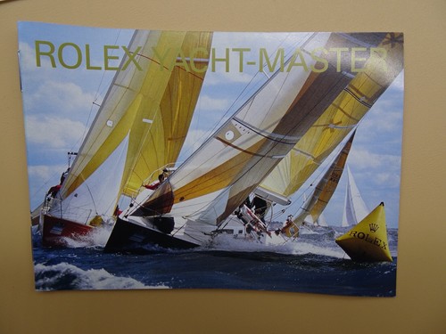 Rolex yacht master booklet - rolex,