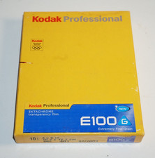 10x Kodak Ektachrome E 100 G Film 4x5 (2009) sheet film FINE GRAIN Planfilm