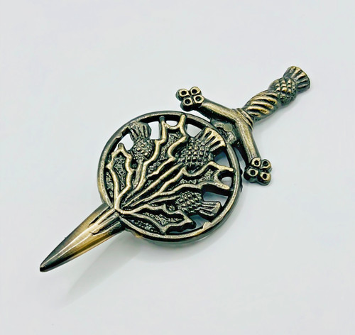 Scottish kilt pin distel - scottish,