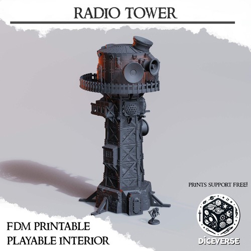 Funkturm landschaft graben - funkturm, |