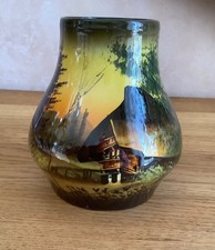 Alte Schramberg Majolika Vase