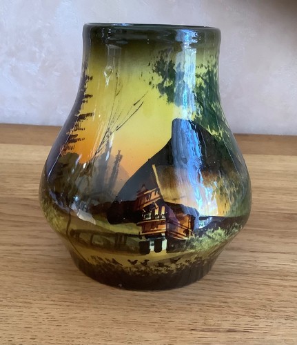 Alte schramberg majolika vase - alte,