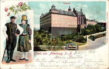 AK GRUSS AUS ALTENBURG SCHLOSS