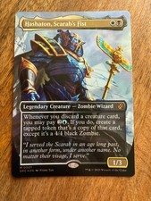 Hashaton, Scarab's Fist / Faust des Skarabäus - FOIL - Ätherdrift - NM - EN- MTG