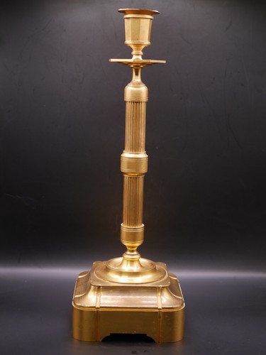 Bronze leuchter gold - bronze, vergoldet