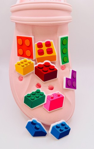 Lego charms passt crocs - crocs, 10er