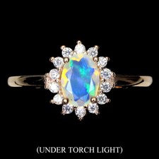 925 Sterlingsilberring Oval