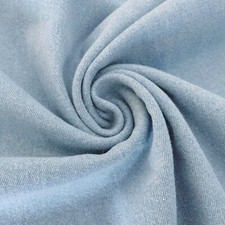 Stoff 10oz Baumwolle Stretch Denim Jeans hellblau melange Kleiderstoff Jeansstof