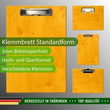 Bütic Holz Klemmbrett