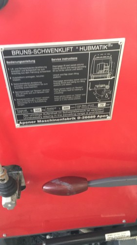 Rollstuhl lift hublift - rollstuhl,
