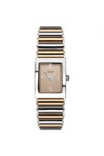 Seksy Damen Bicolor Edelstahl 18mm Dresswatch 2867
