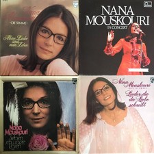 8 LPs NANA MOUSKOURI Chanson Schallplatten Sammlung Plattensammlung Vinyl
