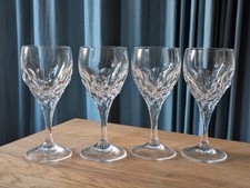 4 Süßweingläser von Peill & Putzler, Serie "Messina"