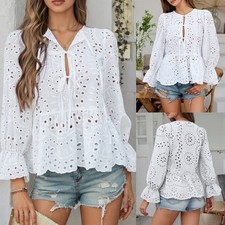 Damen Elegant Langarm